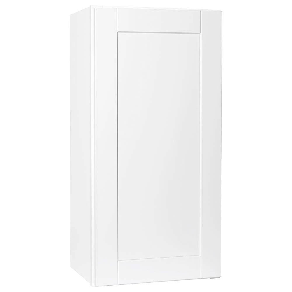 Satin White Shaker Wall Kitchen Cabinet P1390