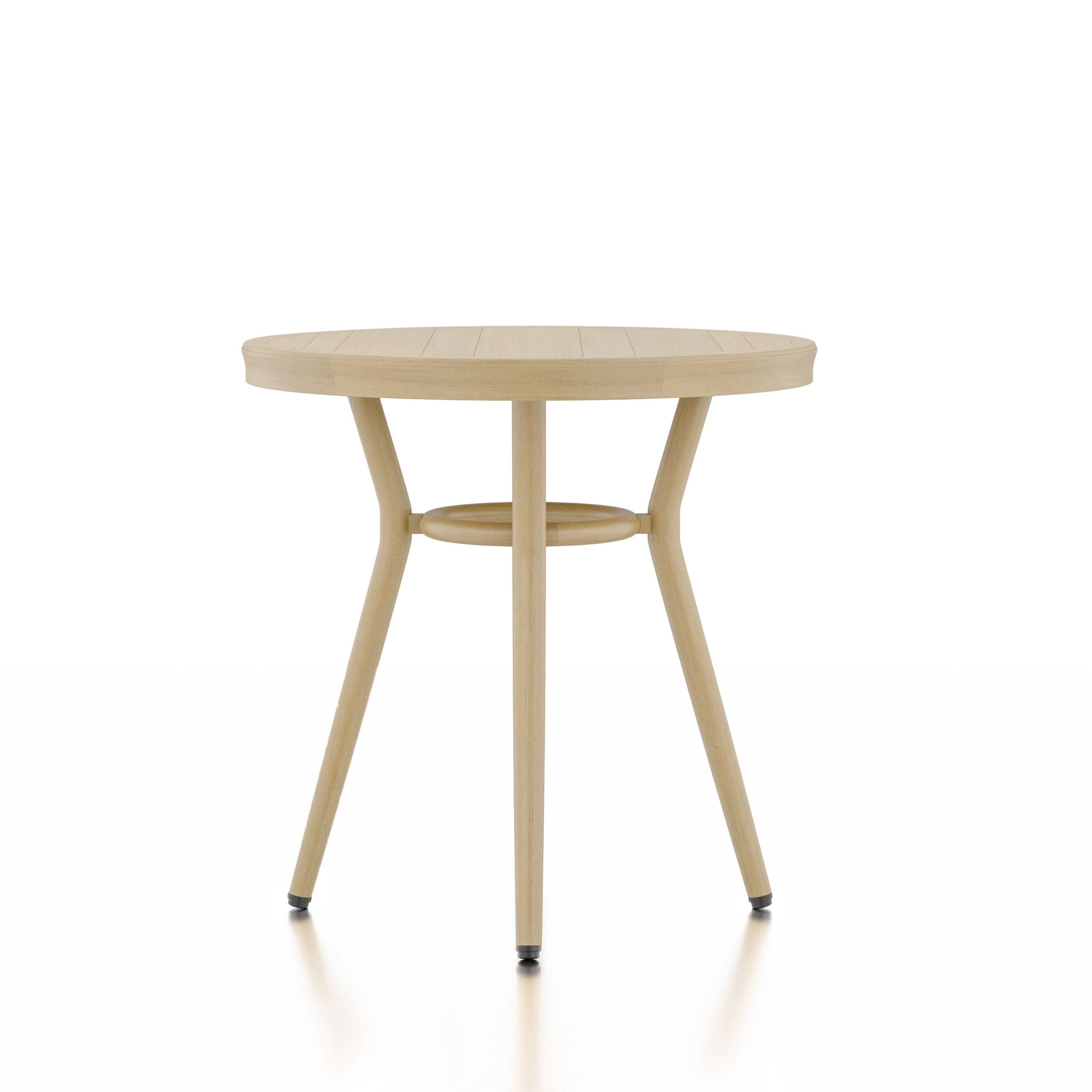 Natural Tone 22-inch Side Table I873