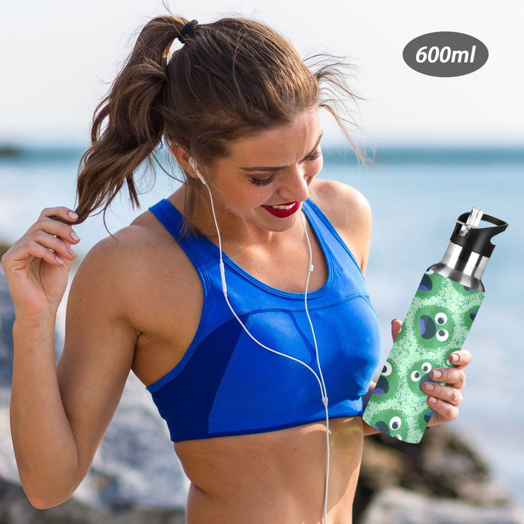 Stainless Steel Insulated Water Bottle with Straw Lid H79240