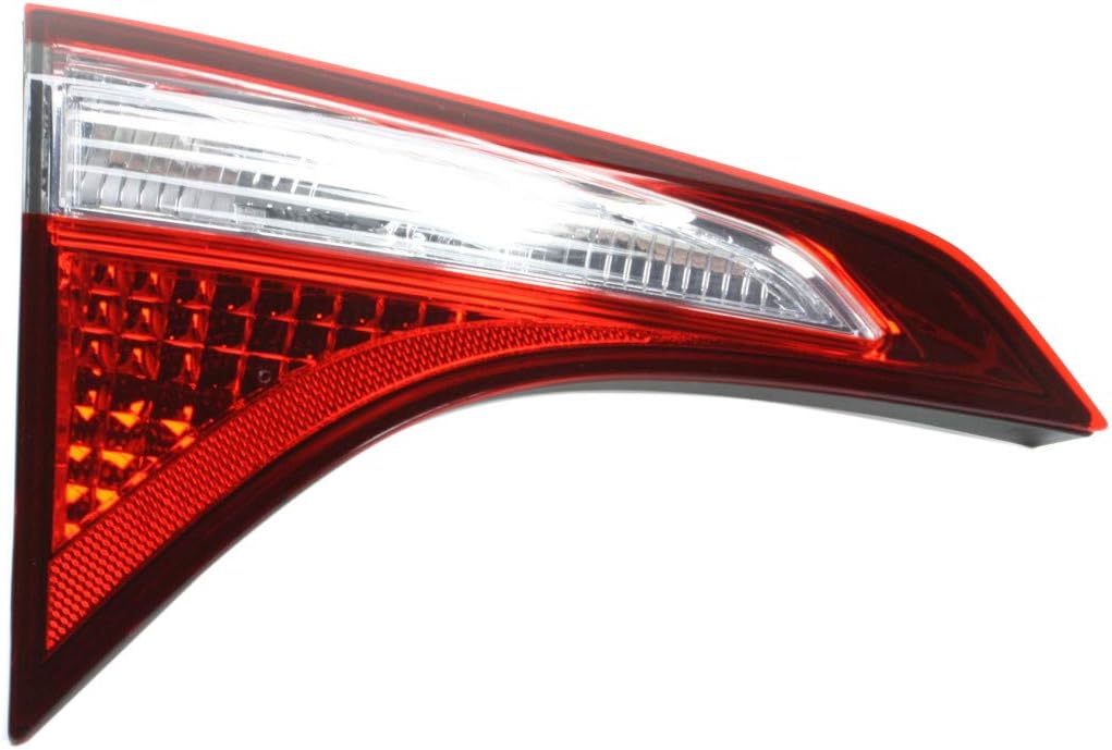Pair Driver and Passenger Side Rear Inner Tail Light with Bulbs H36476