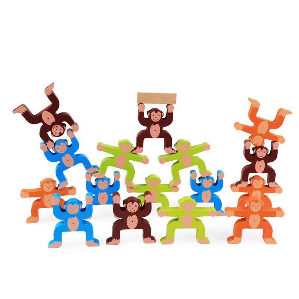 Wooden Stacking Games Toys Set Balancing Blocks C320