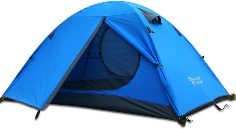 3-4 Season 2 3 Person Lightweight Backpacking Tent with Aluminum rods O105664