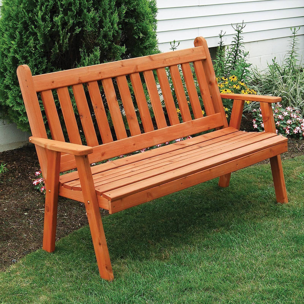 Western Red Cedar English Garden Bench 5ft R530835