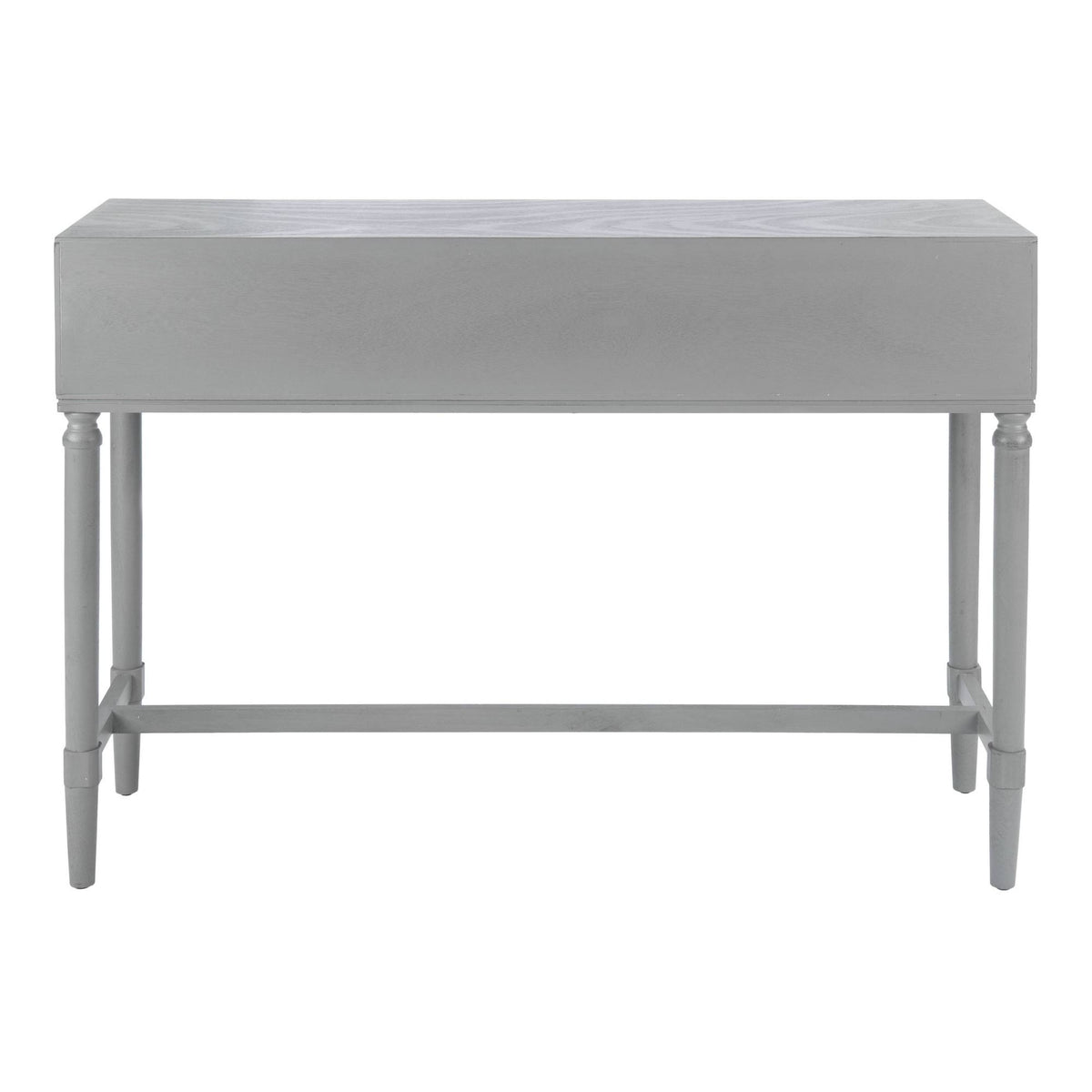 4 Drawer Console Table Distressed Grey Y203099