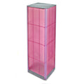Pink Four-Sided Pegboard Spinner Floor Display U814714