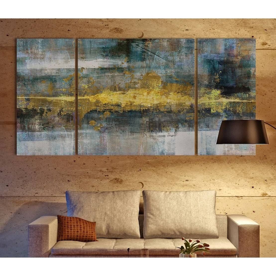Oversized Canvas Multi Piece Art W8688