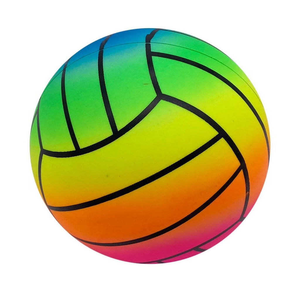 Inflatable Rainbow Volleyball Beach Ball K8013