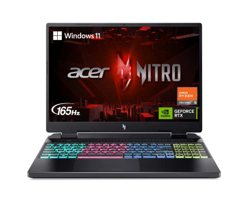 16" 165Hz IPS Gaming Laptop, AMD Ryzen 7 7840HS, NVIDIA GeForce RTX 4060, 16GB DDR5, 512GB SSD M3326