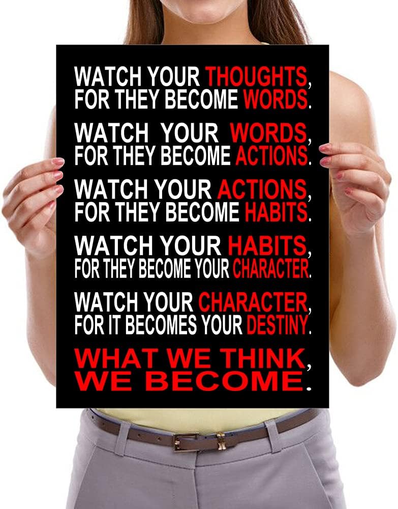 Motivational Canvas Prints Wall Art Y636745