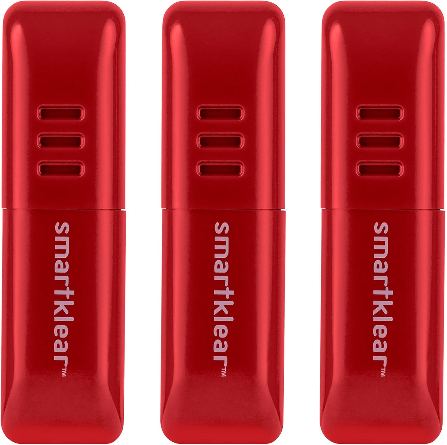 Red Carbon Microfiber Smart Phone Screen Cleaner (3 Pack) V20862