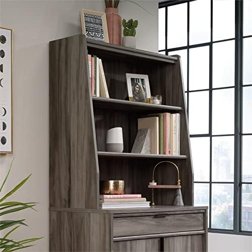 29.4 Wooden Library Hutch in Jet Acacia G9294
