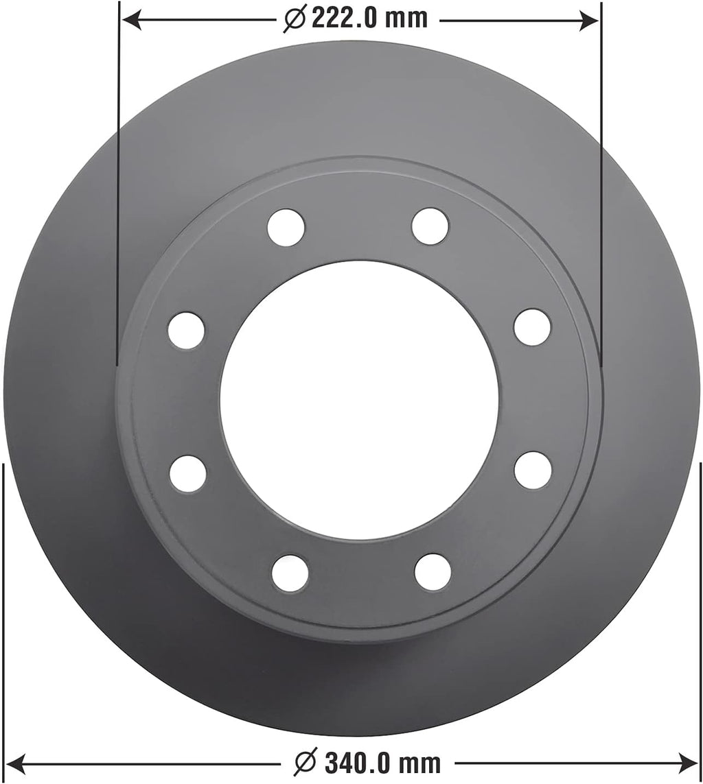 Rear Brake Rotor for Ford F250 & F350 Super Duty Z417374