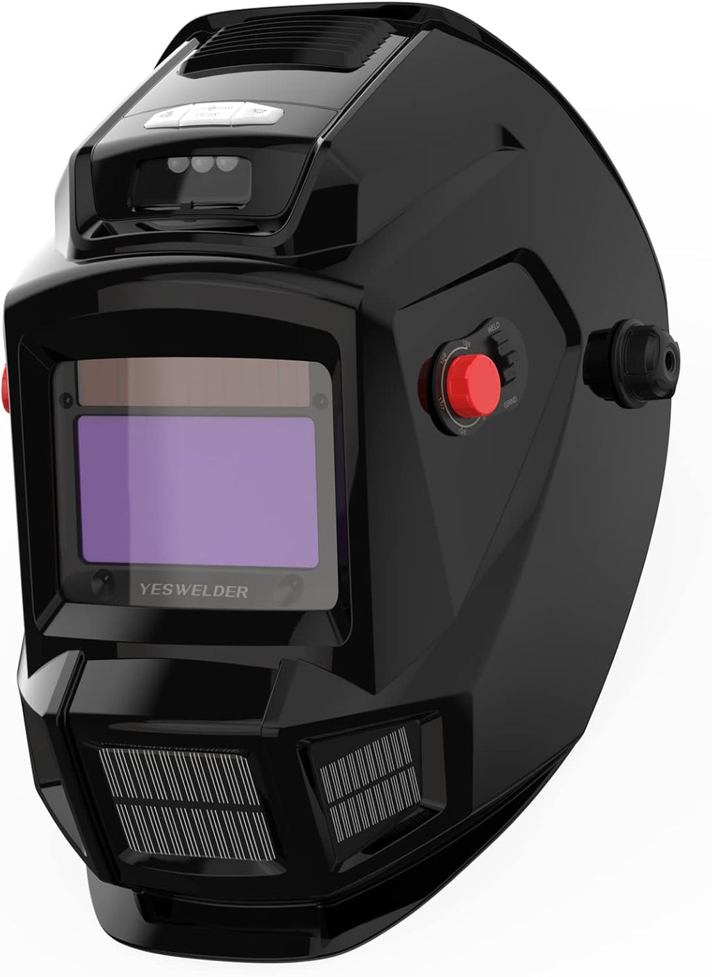 Auto Darkening Welding Helmet with Fan and Light K333