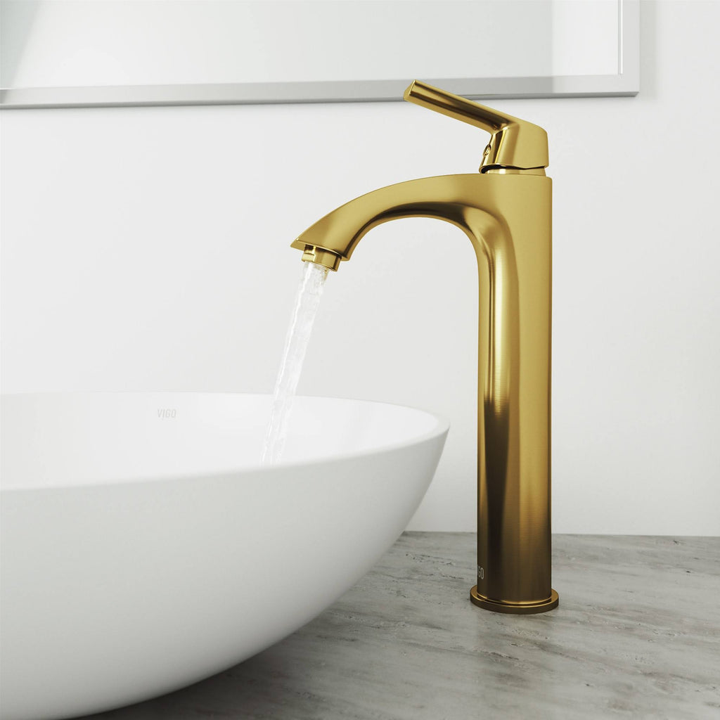Matte Black Vessel Bathroom Faucet N9958