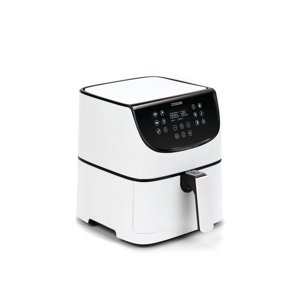 3.7 qt Air Fryer and Skewer Rack Set White Q48479