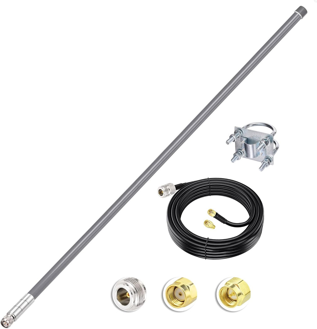 Lora Antenna 915mhz 4dbi with 10ft Cable Pack of 2 R68657