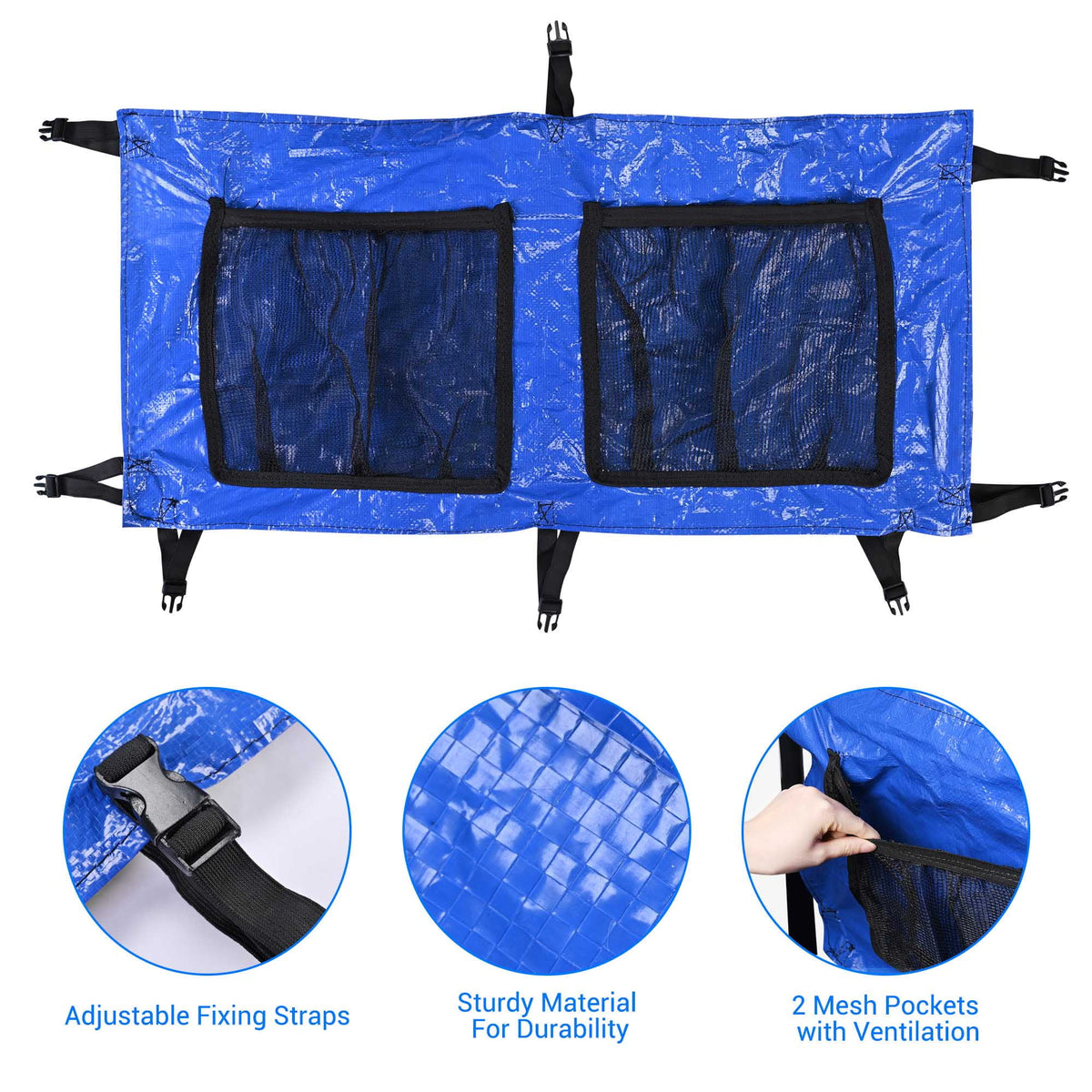 3 Step Trampoline Ladder with Shoe Bag N78452