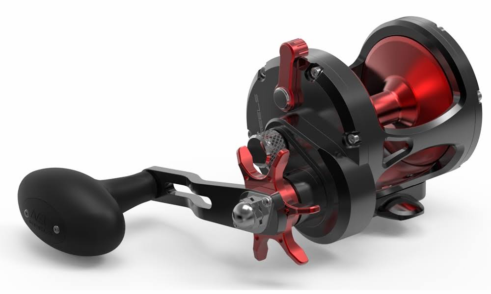Black/Red Star Drag Reel P421172