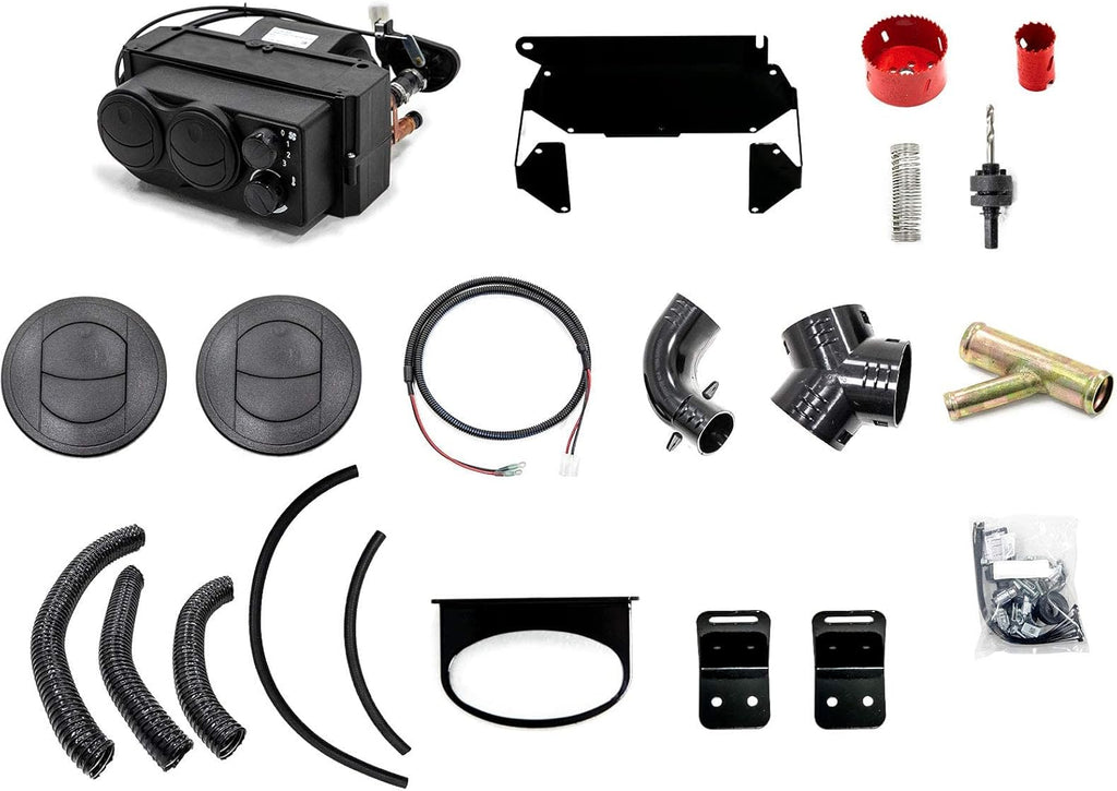 Cab Heater with Defrost Hoses and Vents M81110