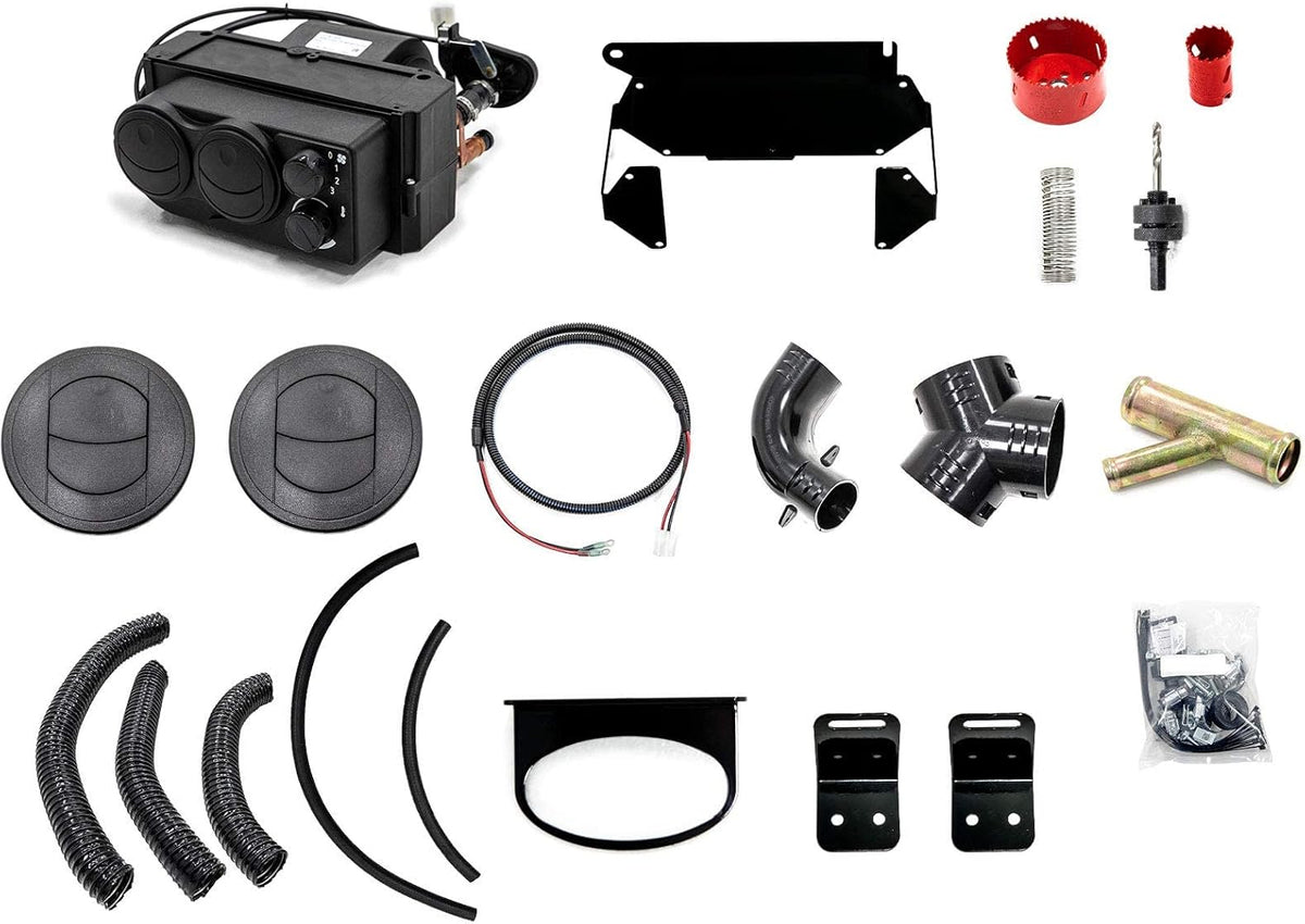 Cab Heater with Defrost Hoses and Vents M81110