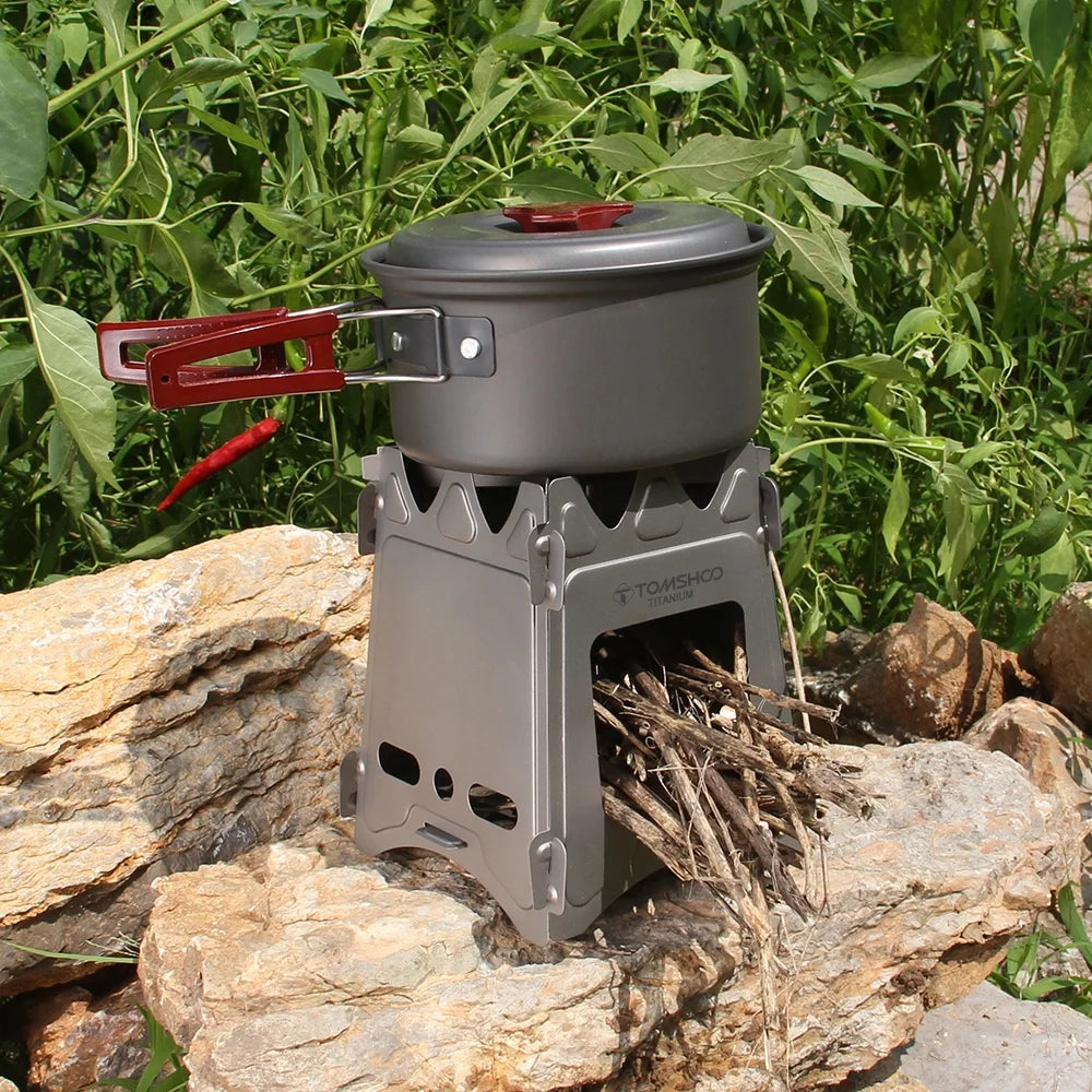 Titanium Wood Burning Backpacking Stove S69040