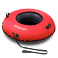Red 40" Hard Bottom Snow Tube with Canvas Cover Y471