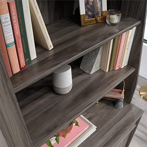 29.4 Wooden Library Hutch in Jet Acacia G9294