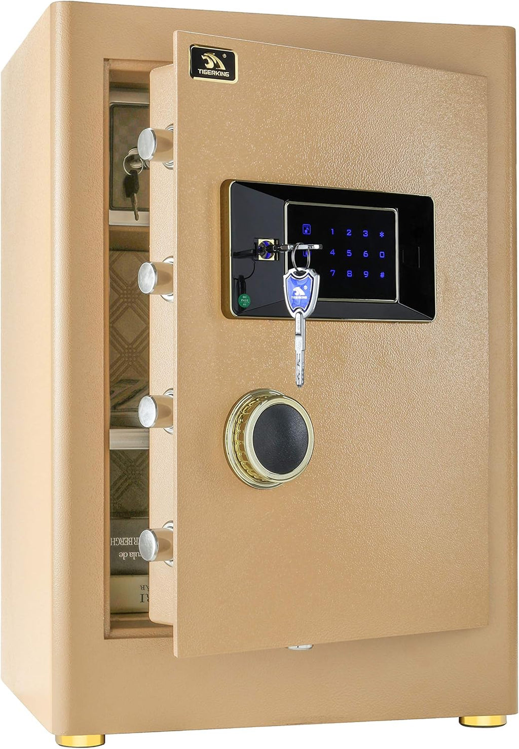 White 2.05 Cubic Feet Digital Safe Box R772