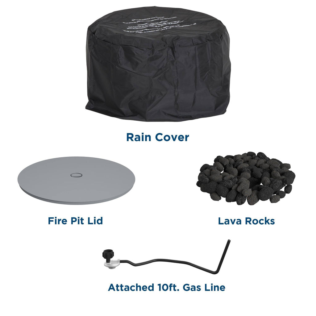 White Fire Pit M4208