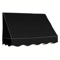 Black Window Entry Awning X648008