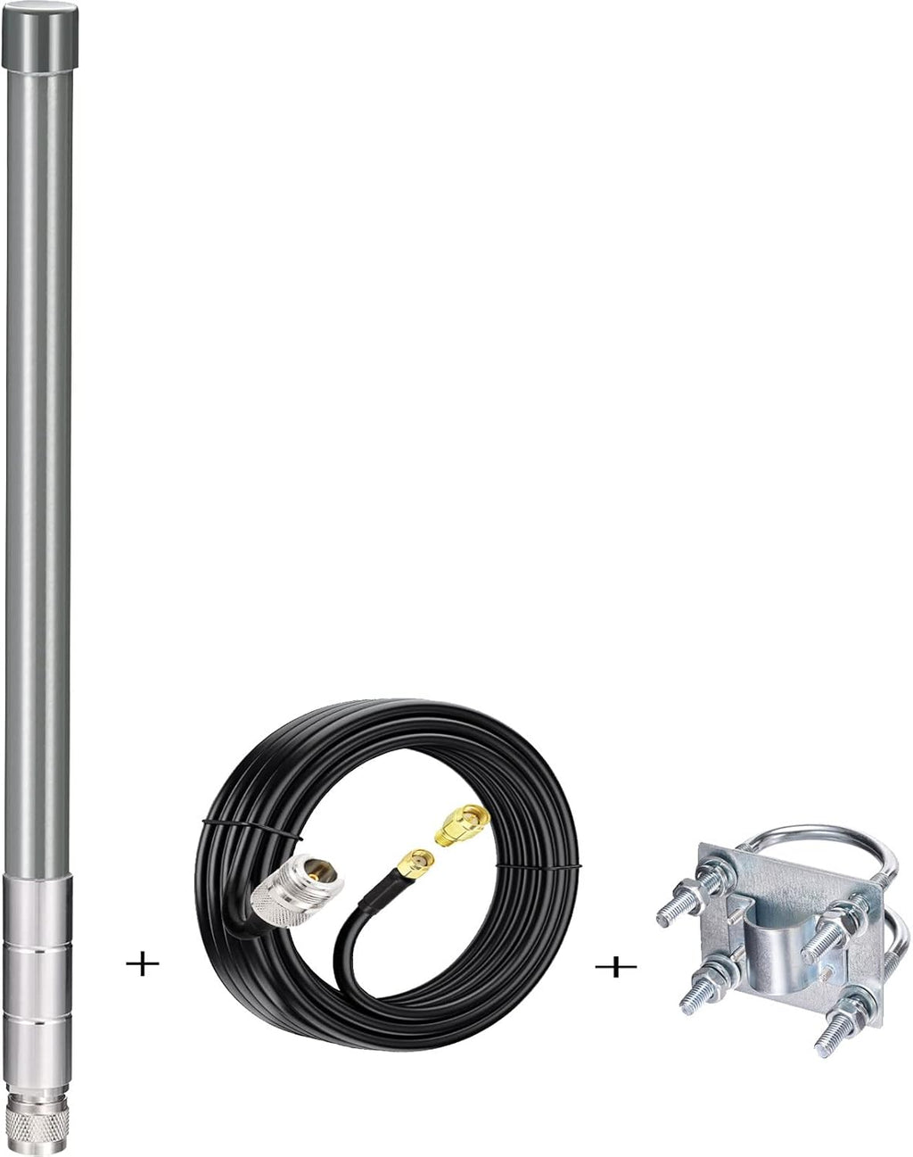 Lora Antenna 915mhz 4dbi with 10ft Cable Pack of 2 R68657