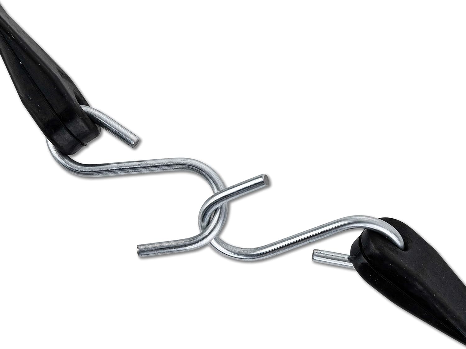50 Pack Rubber Tarp Straps 31 Long EPDM with Crimped Hooks Bungee Cords A1899