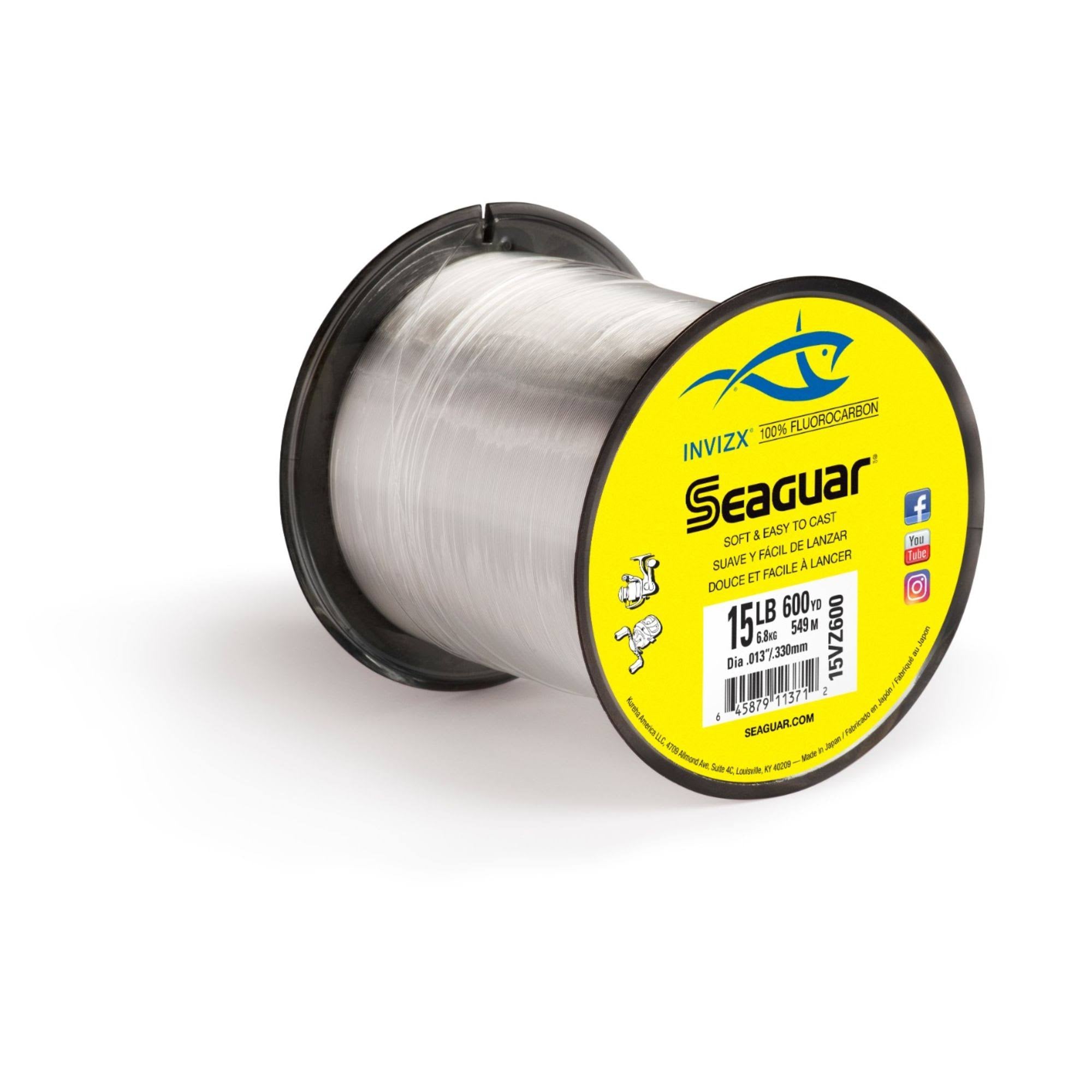 15 lb 600 yd Fluorocarbon Fishing Line L695
