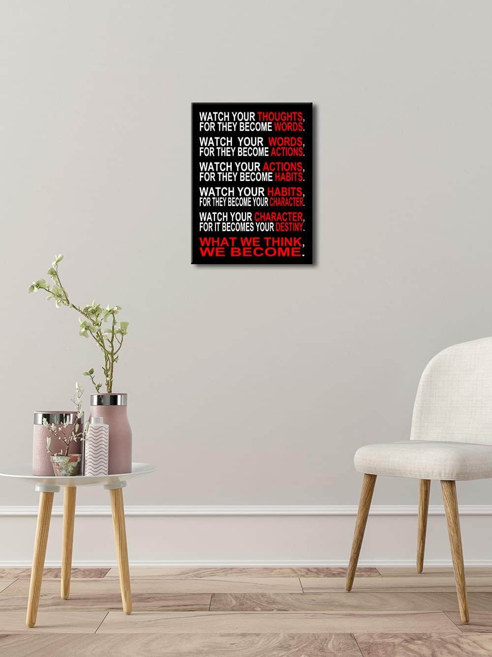 Motivational Canvas Prints Wall Art Y636745
