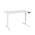 White Electric Height Adjustable Standing Desk M4219