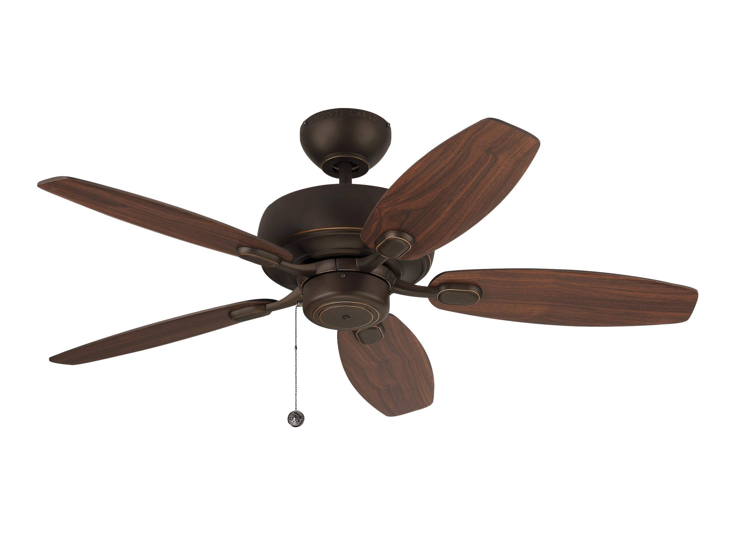 Roman Bronze 5 Bladed 44x22 Indoor Ceiling Fan W37169