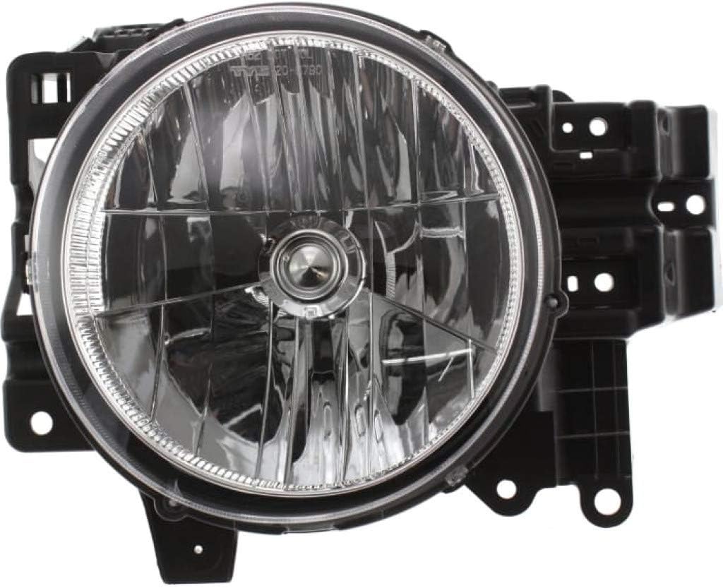 Passenger Side Headlight Unit D760