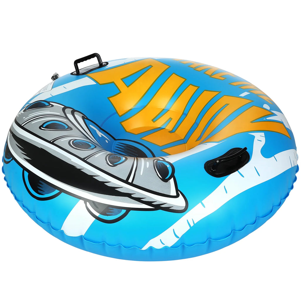 47 Inch Inflatable Pvc Snow Tube Sled I758302