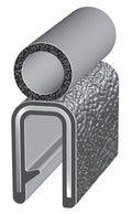 Trim Seal with Alum Clip, 100 ft R288