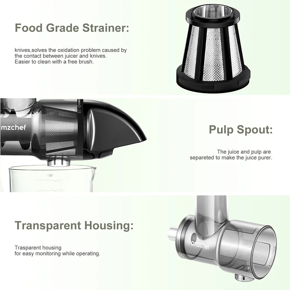 Black Citrus Juicer Attachment for Stand Mixers M6371