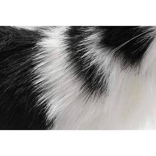 Black and White Cat Plush O83259