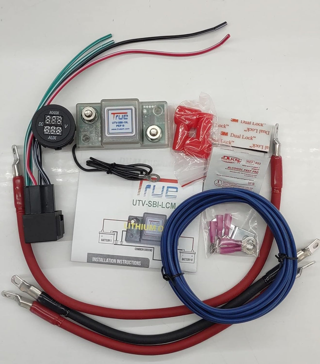 UTV Lithium Dual Battery Connect & Monitor Kit Q688