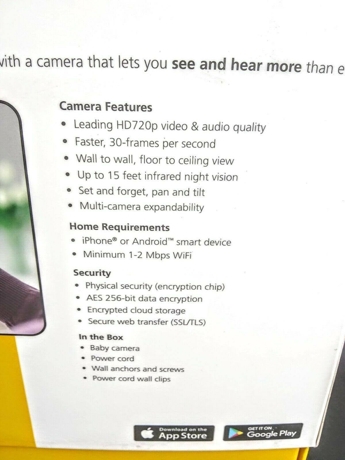 HD WiFi Baby Monitor S19923