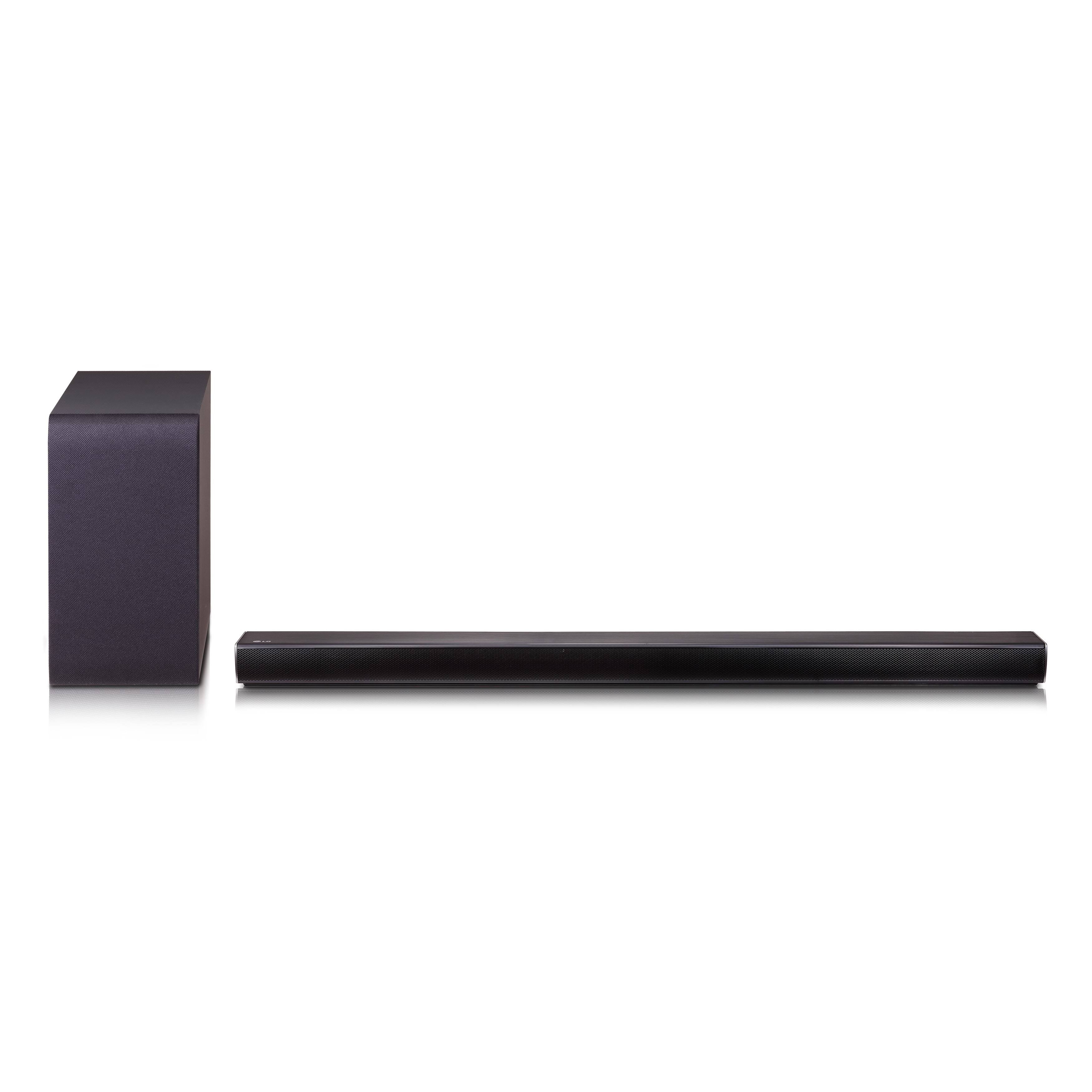 Black 2.1 Channel 320W RMS Sound Bar System V654