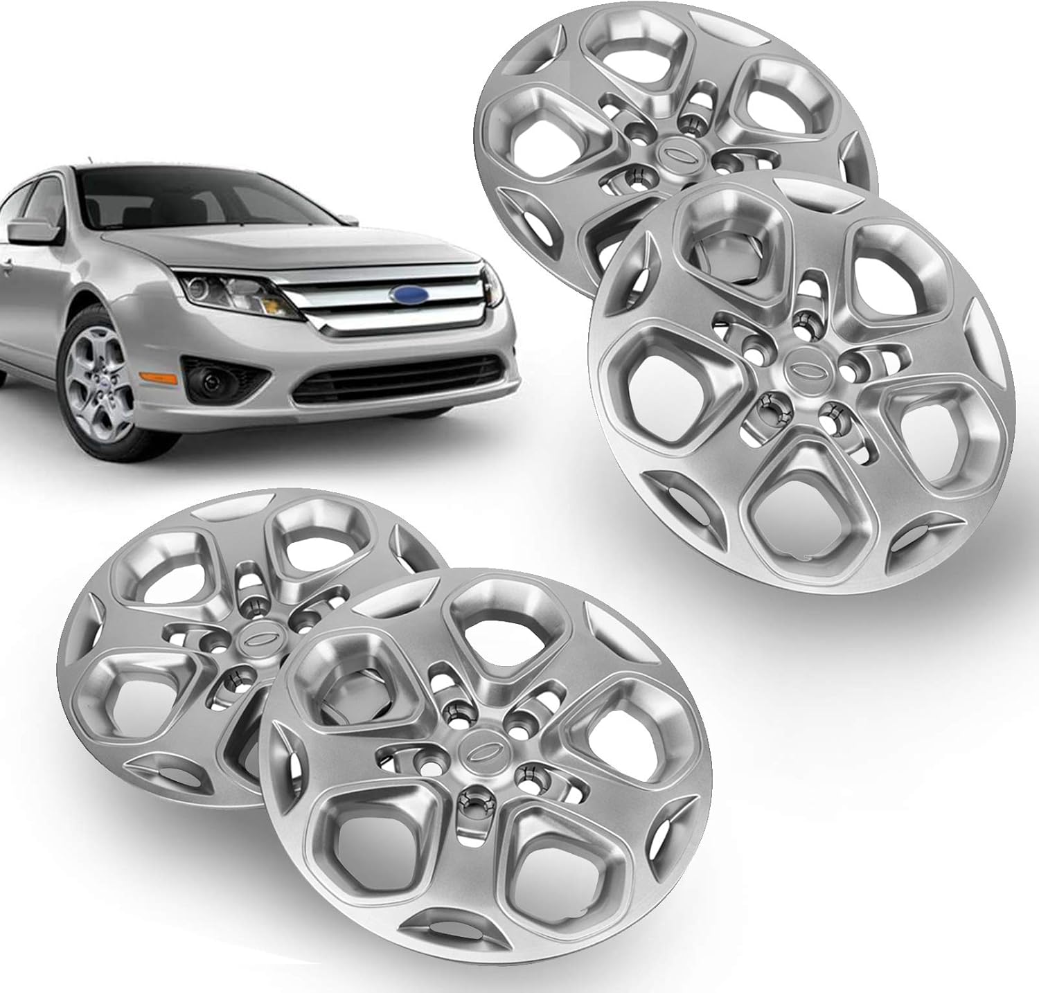 17 inch 5-Spoke ABS Wheel Covers Set of 4 X311204