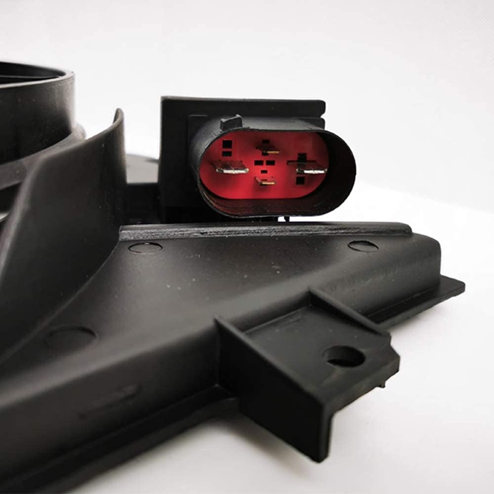 Dual Radiator & Condenser Cooling Fan Assembly for Volkswagen Jetta 2.0L VW Tiguan Audi A3 TT Q2719