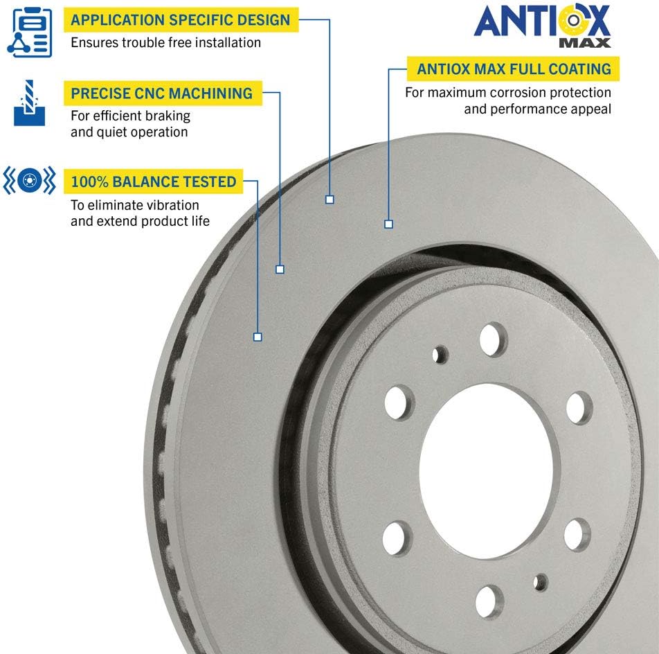 Rear Brake Rotor for Ford F250 & F350 Super Duty Z417374