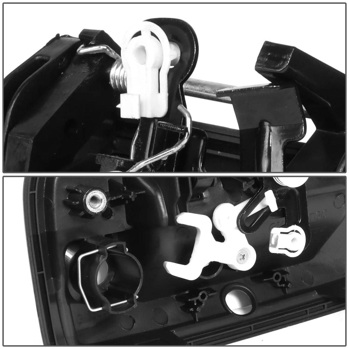 Black Primered Tailgate Handle with Keyhole B89858