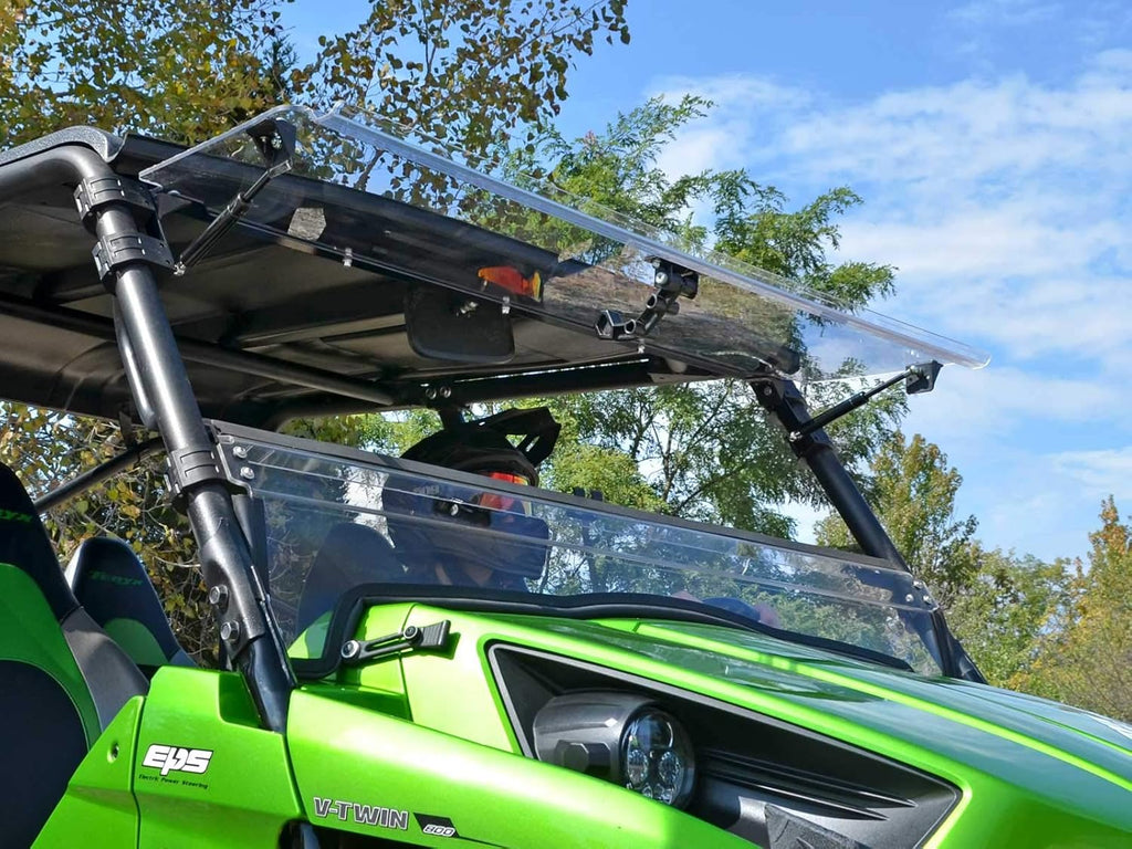 Scratch Resistant Flip Windshield for Kawasaki Teryx H221