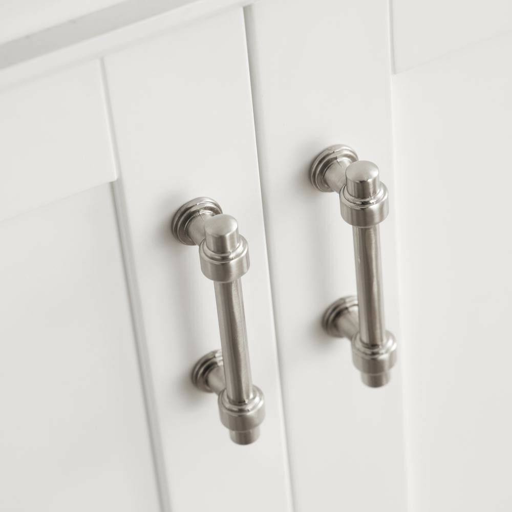 White Ceramic Top Bathroom Vanity Cabinet T32970